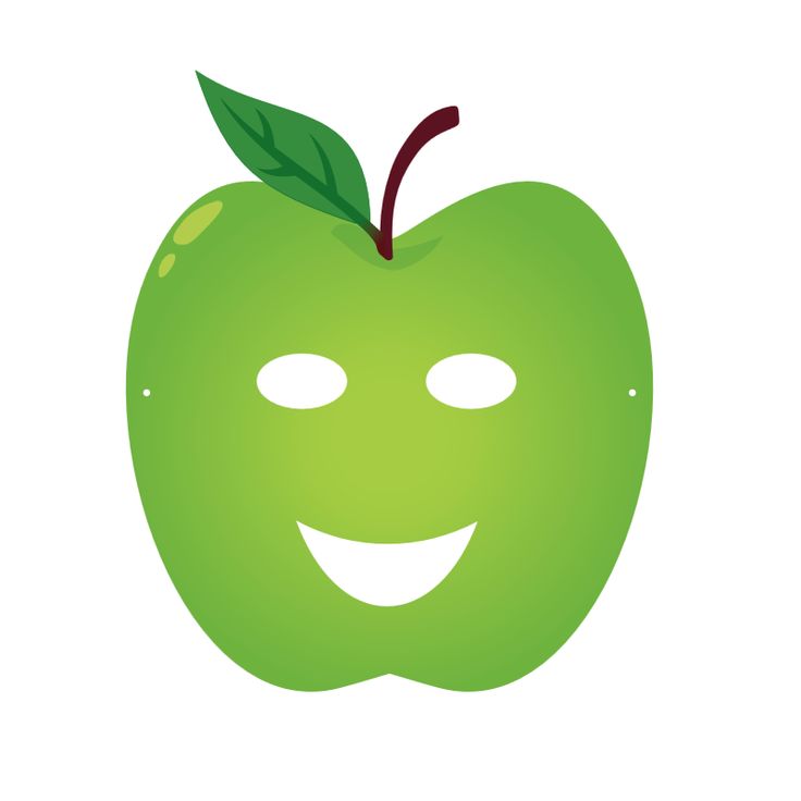 Маски из яблок. Маска яблоко. Маски фрукты. Фрукты маски для детей. Маска яблочко.