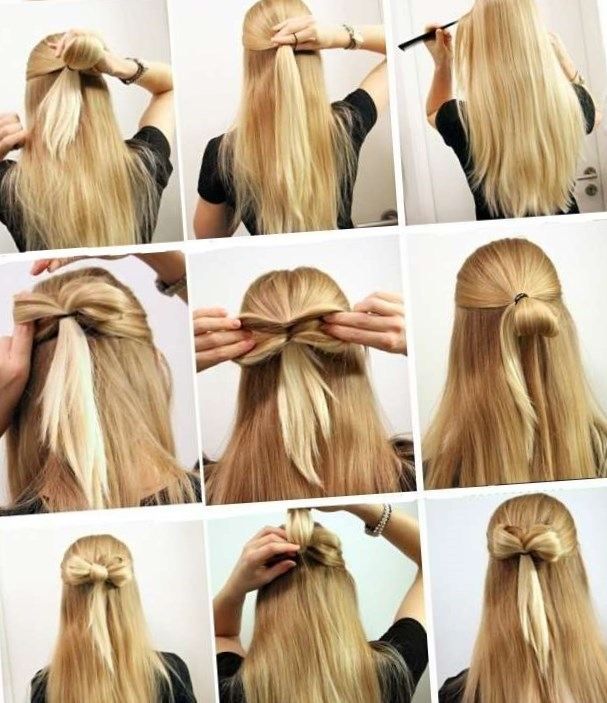Как накрутить волосы с помощью хвостиков