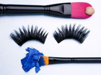 Как клеить накладные ресницы до или после макияжа