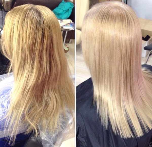 Лифтинг для волос: до и после