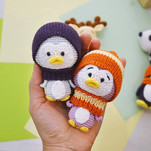 Пингвин бесплатная схема амигуруми