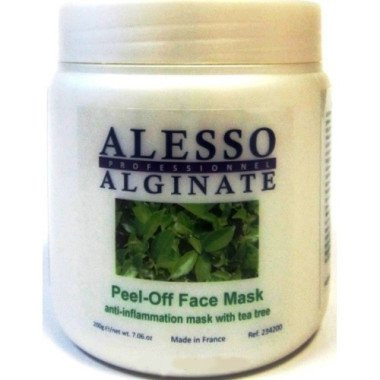 Альгинатная с маслом чайного дерева Alesso Professionnel Alginate Peel-Off Face Mask