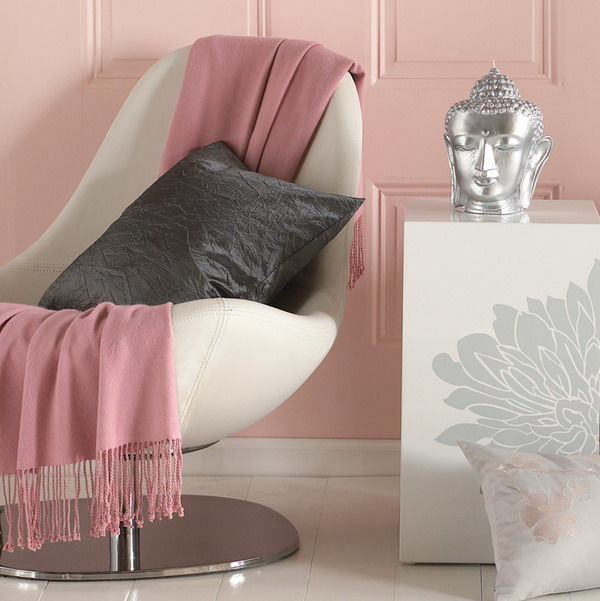 Модные оттенки цвета пыльной розы в оформлении домашнего интерьера, фото № 47