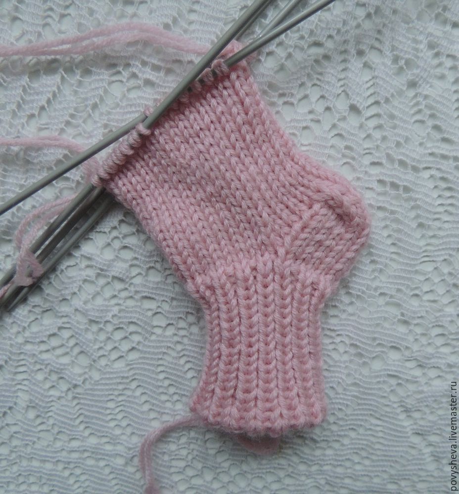 Вяжем носочки с классической прямой пяткой, фото № 23
