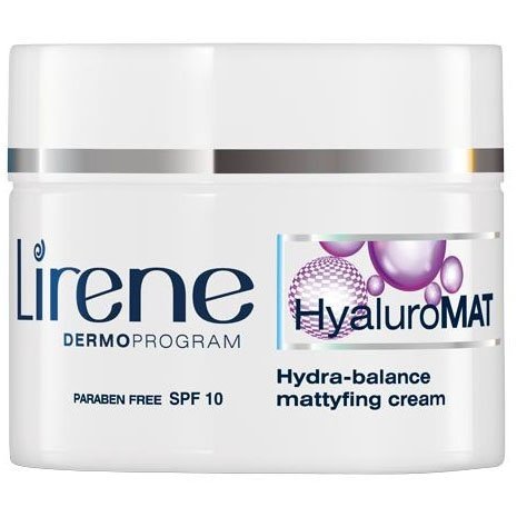Матирующий крем гидро-баланс, HyaluroMat Cream, Lirene