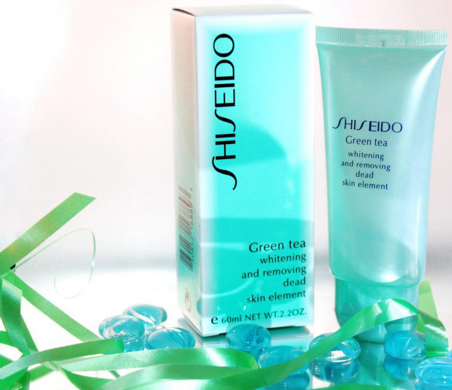 Пилинг для лица Shiseido «Green Tea»