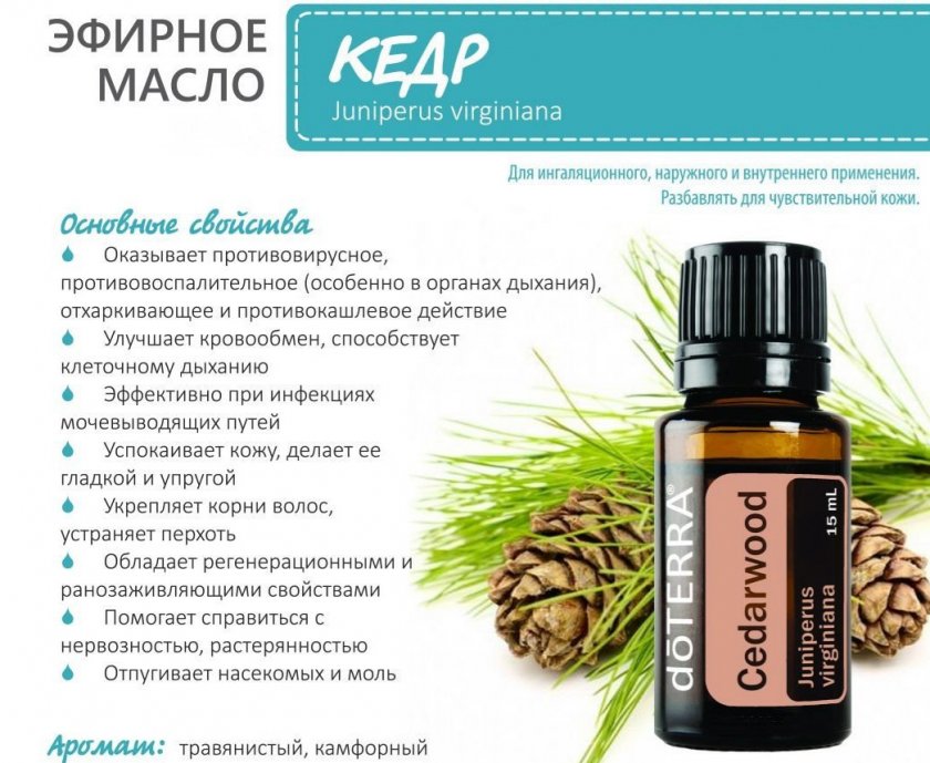Масло кедра