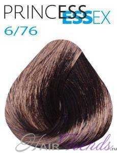 Estel Princess Essex 6/76, цвет темный русый коричнево-фиолетовый