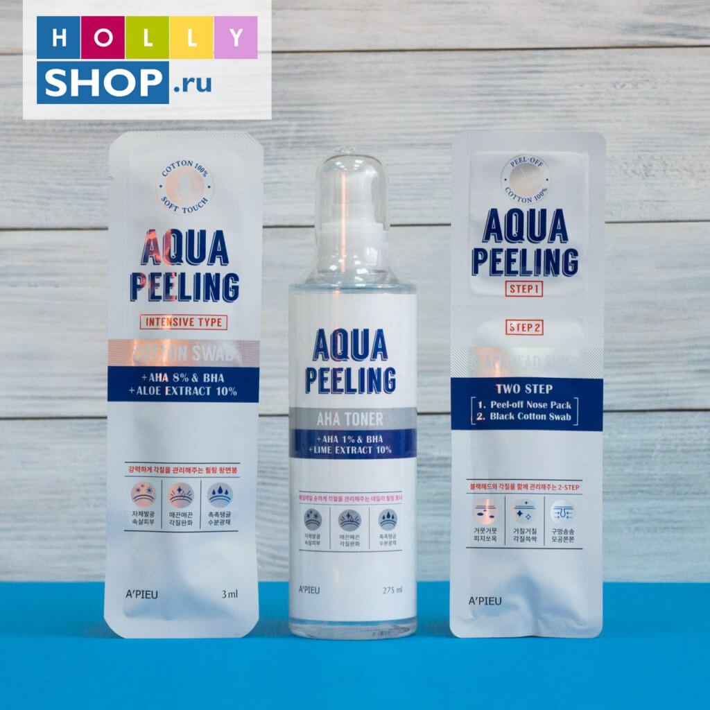 Пилинг с AHA-кислотами Apieu Aqua Peeling