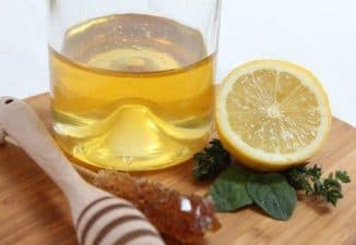 Маска для лица с медом и лимоном