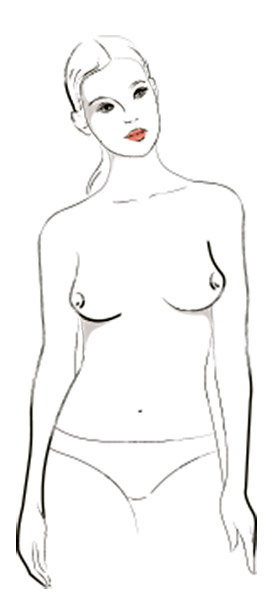 9 типов женской груди - Восток/запад