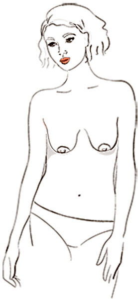 9 типов женской груди - Расслабленные