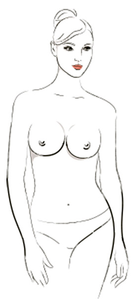 9 типов женской груди - Круглые