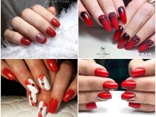 Красный маникюр 2019: Фото, тренды, идеи дизайна ногтей