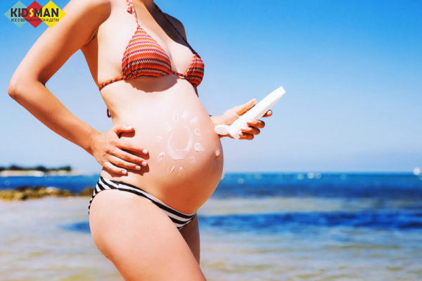 Солнцезащитные крема при беременности