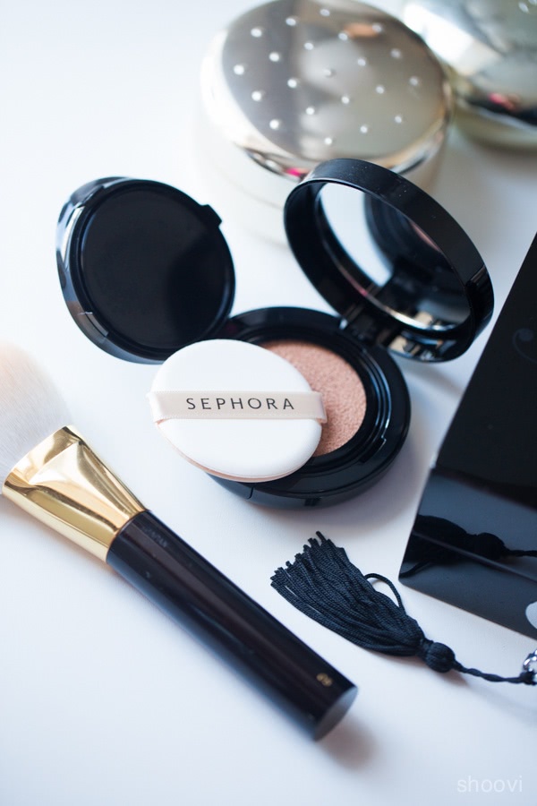 Компактная тональная основа Sephora Wonderful Cushion в оттенке 104 soft beige