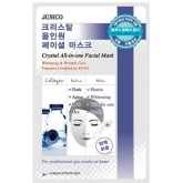 Коллагеновая маска Mijin Cosmetics Junico Crystal All-in-one Facial Mask Collagen