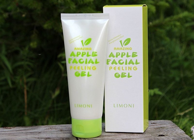 Пилинг для лица Limoni Apple facial peeling gel 