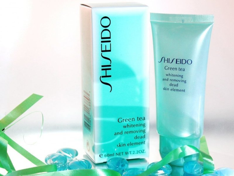 Пилинг для лица Shiseido «Green Tea» 