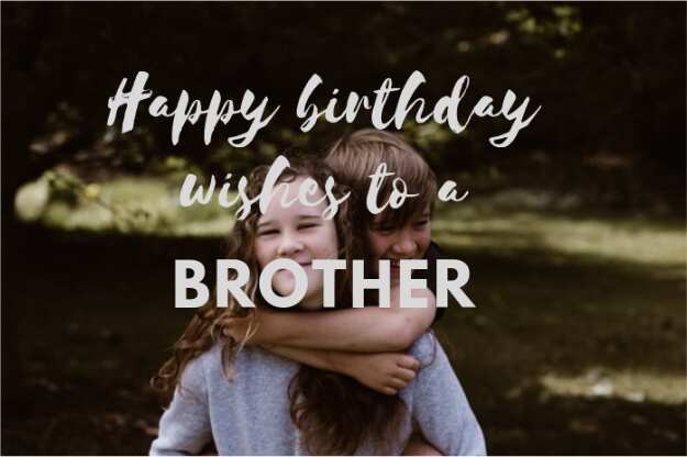 Happy birthday to my brother