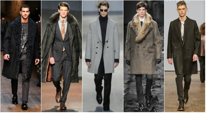 Размеры мужских пальто