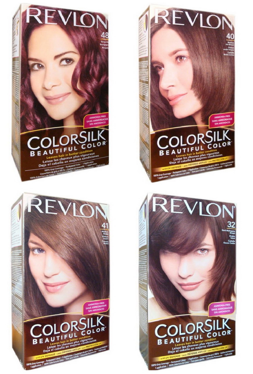 Палитра красок для волос