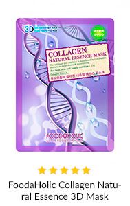 FoodaHolic Collagen Natural Essence 3D Mask