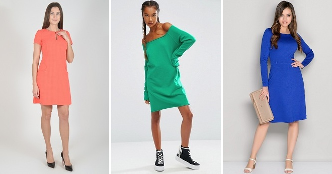 Трикотажные платья – с чем носить и как создавать стильные образы?
