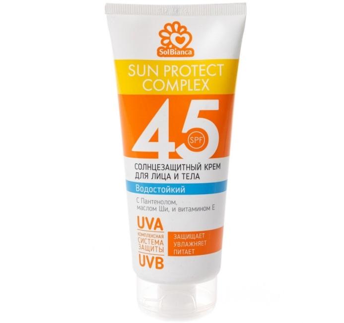 SolBianca Sun Protect Complex солнцезащитный крем для лица и тела SPF 35